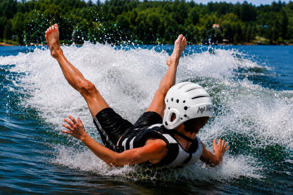 aqua helmet white protective water helmet