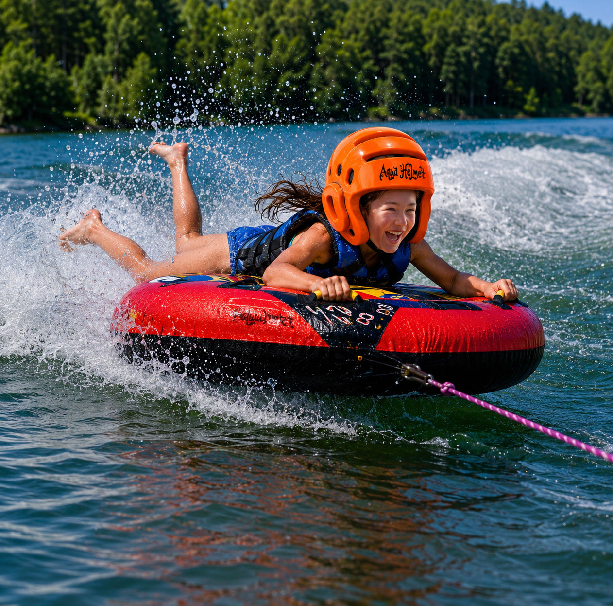 children's protective water helmet ,kids water safety gear, lake safety equipment