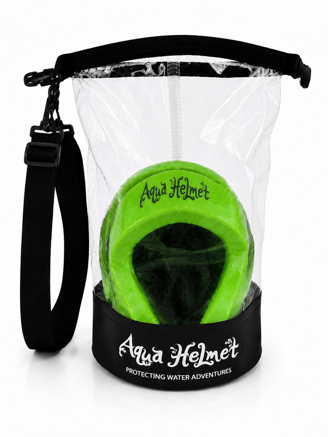 Aqua Helmet - Children and Young Adults Protective Water Helmet - Lime Green
