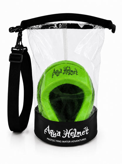 Aqua Helmet - Children and Young Adults Protective Water Helmet - Lime Green